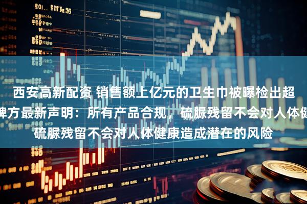 西安高新配资 销售额上亿元的卫生巾被曝检出超高含量致癌物？品牌方最新声明：所有产品合规，硫脲残留不会对人体健康造成潜在的风险